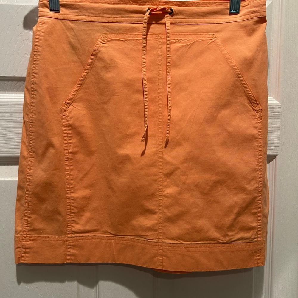 Jones New York Vibrant Orange Mini Skirt